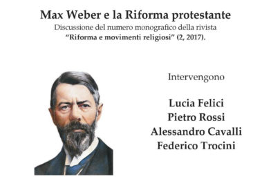 Incontro su Max Weber